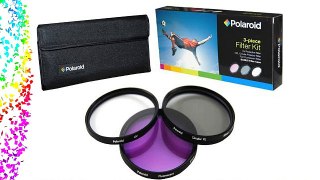 Polaroid Optics juego de filtros de 30.5 mm de 3 piezas (UV CPL FLD)
