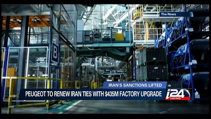 Peugeot to renew Iran ties with $435M factory upgrade