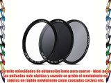 Rangers Ultra-delgada de 58mm C?mara filtro Kit de accesorios - Incluye kit de 49mm (UV CPL