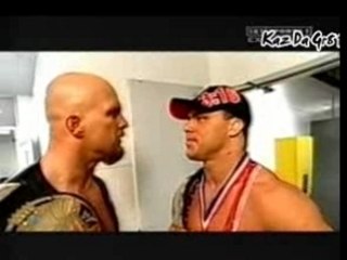 Steve Austin & Angle Not Getting Along