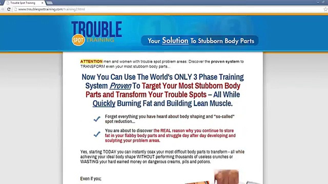 Trouble Spot Training