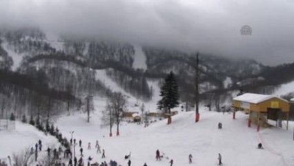 Kartepe Kayak Merkezi'nde Yarıyıl Yoğunluğu