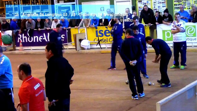 Le Zapping, Super 16 masculin, Sport Boules, Saint-Egrève 2016