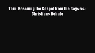 (PDF Download) Torn: Rescuing the Gospel from the Gays-vs.-Christians Debate PDF