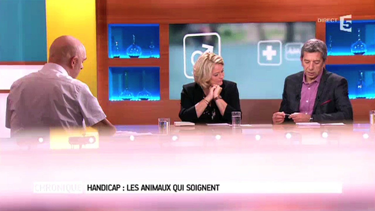 Gros fou rire dans "Le magazine de la santé"