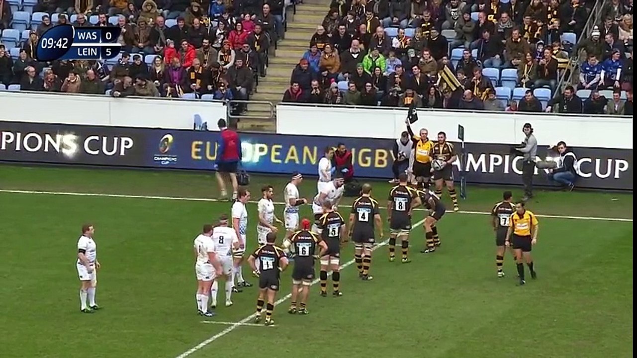 London Wasps vs Leinster rugby 23.01.2016 - European Champions Cup Part 1