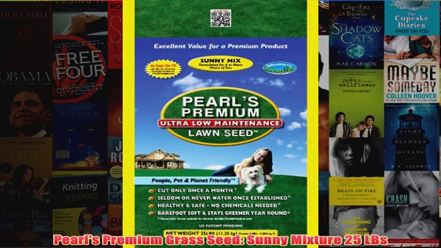 BEST Pearls Premium Grass Seed Sunny Mixture 25 LBs REVIEW