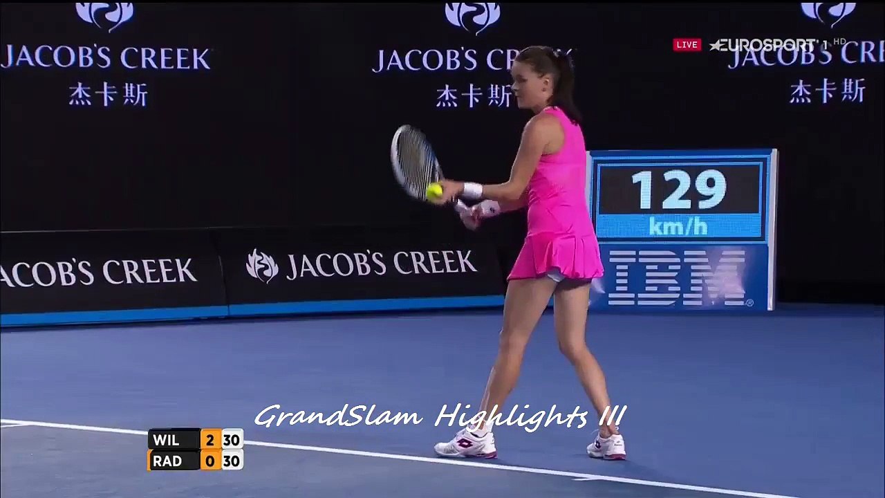 Serena Williams vs Agnieszka Radwanska 2016 Semi Finals Highlights HD