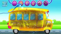 Wheels On Bus Go Round and Round - Kids Activities - Kids Learning HD
