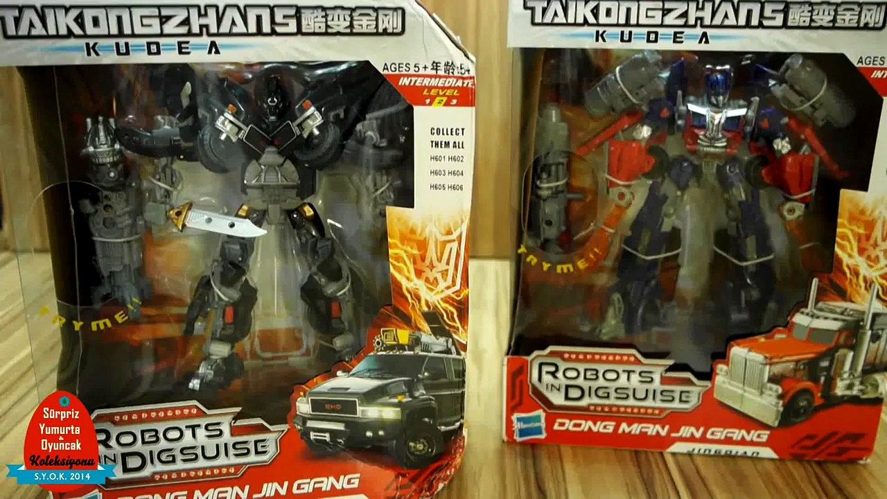 10 Transformers die-cast Cars Unboxing Review Bumblebee Ironhide Optimus Prime