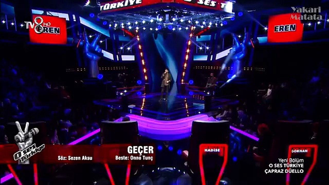 Eren Özdemir - Geçer   O Ses Türkiye Çapraz Düello