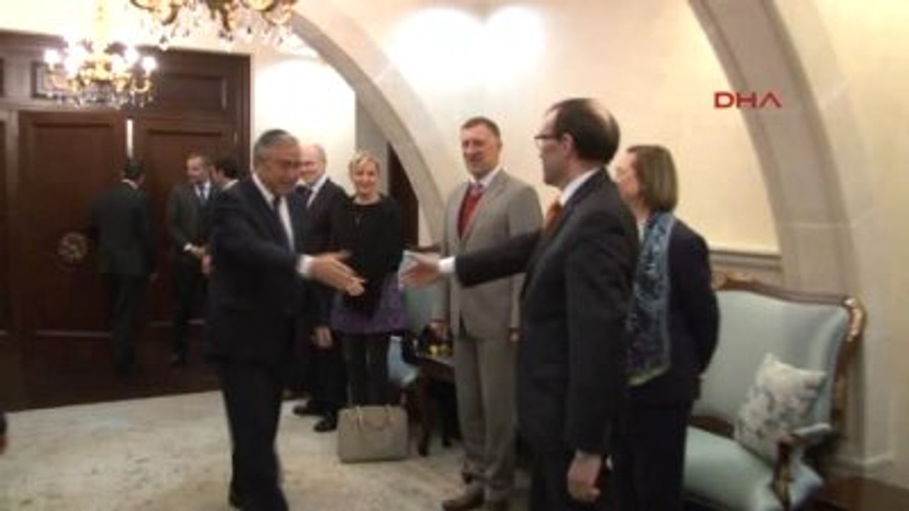 KKTC Cumhurbaşkanı Akıncı, BM Genel Sekreteri'nin Kıbrıs Özel Danışmanı Eide ile Görüştü.