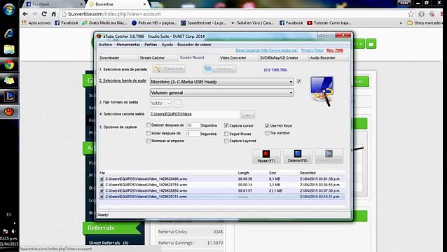BUXVERTISE REFERIDOS PTC 2015 RENTABLE O NO