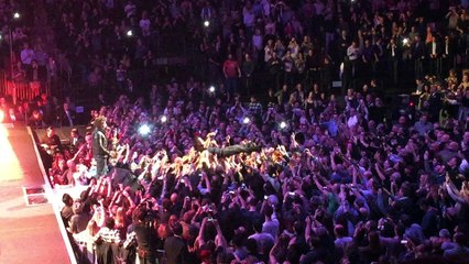 "Hungry Heart" Crowd Surfing
