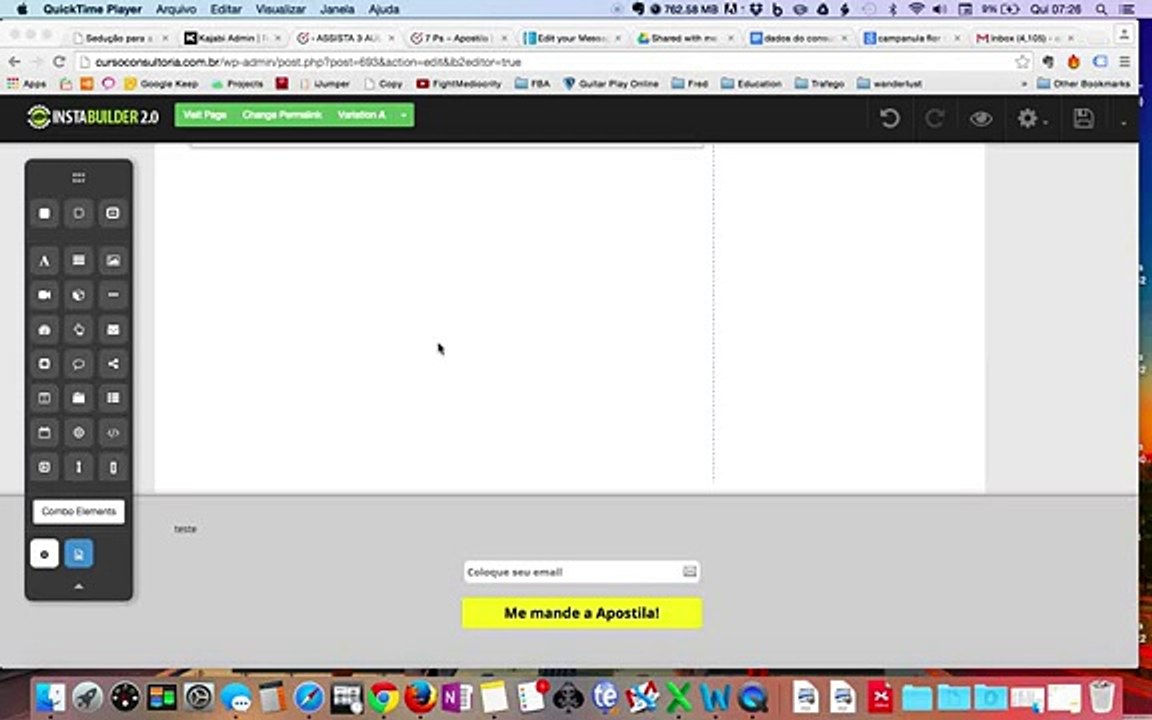 Working with Instabuilder