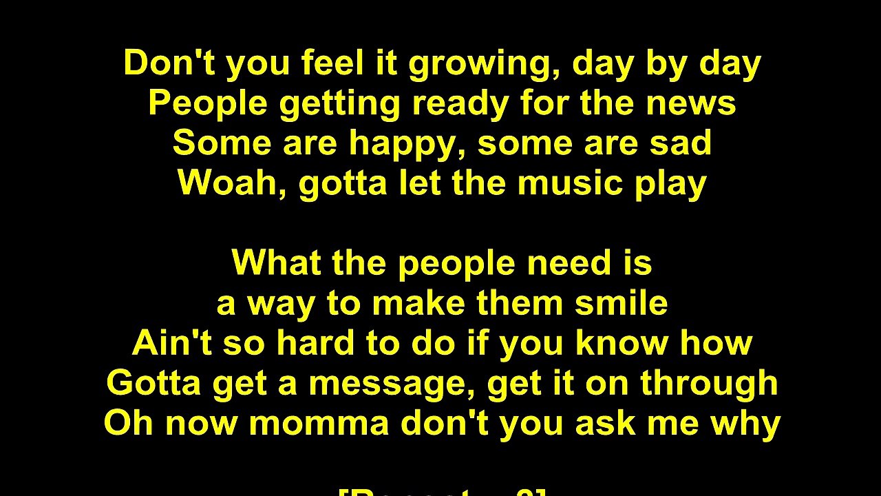 Doobie Brothers – Listen To The Music Lyrics