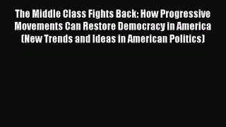 The Middle Class Fights Back: How Progressive Movements Can Restore Democracy in America (New