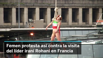 Protesta de Femen en París