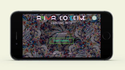 Animal Collective - Painting With - iOS App Demo