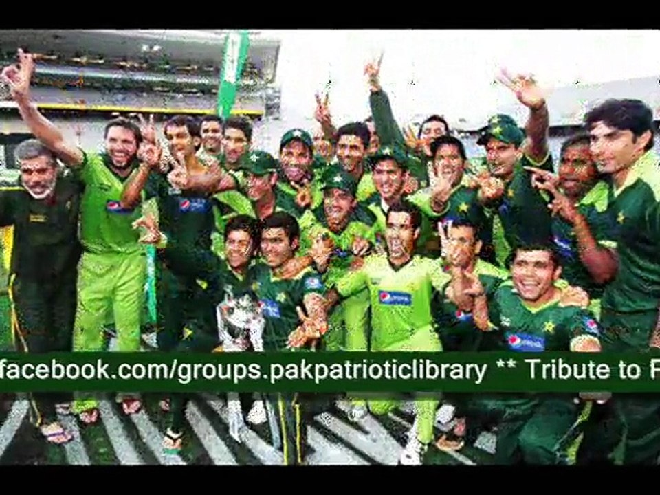 Bolo InshaAllah by Shiraz Uppal- tribute to Pakistani Cricket Team