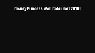 Disney Princess Wall Calendar (2016)  PDF Download