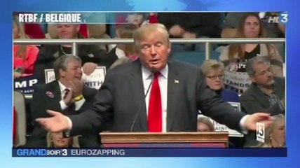 Trump renomme la Belgique : le Belgistan ! ZAPPING ACTU du 28/01/2016