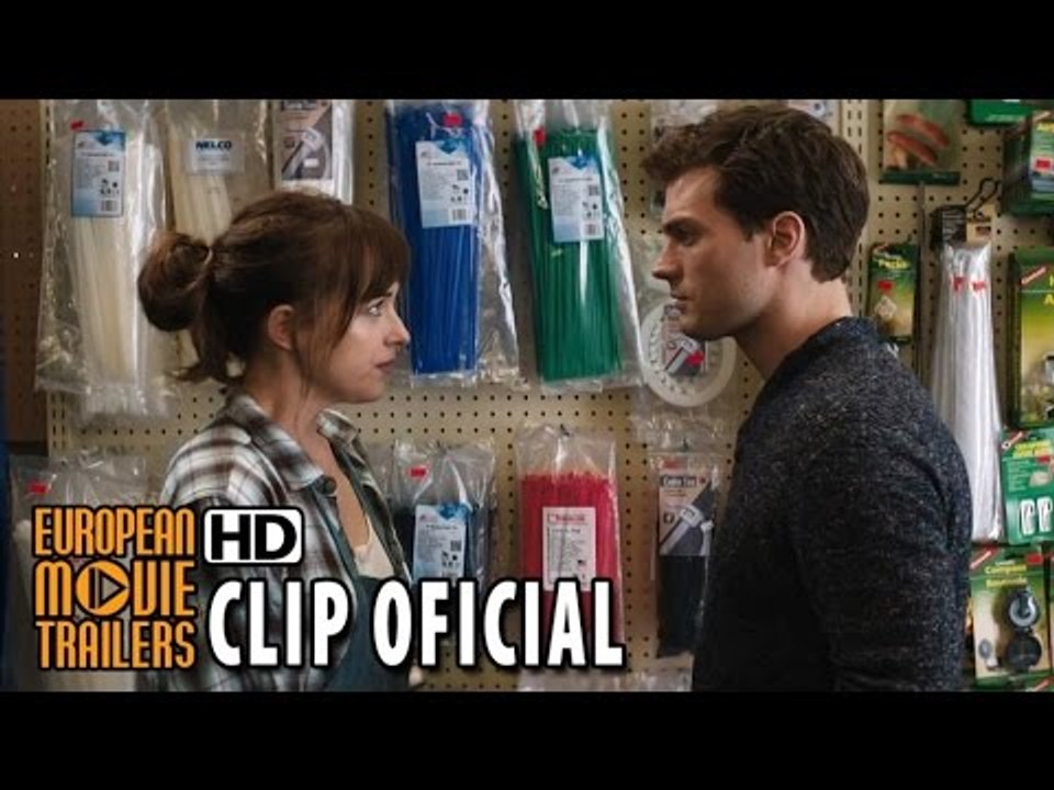 CINCUENTA SOMBRAS DE GREY Movie CLIP 'Ana y Christian en Clayton's' (2015) HD