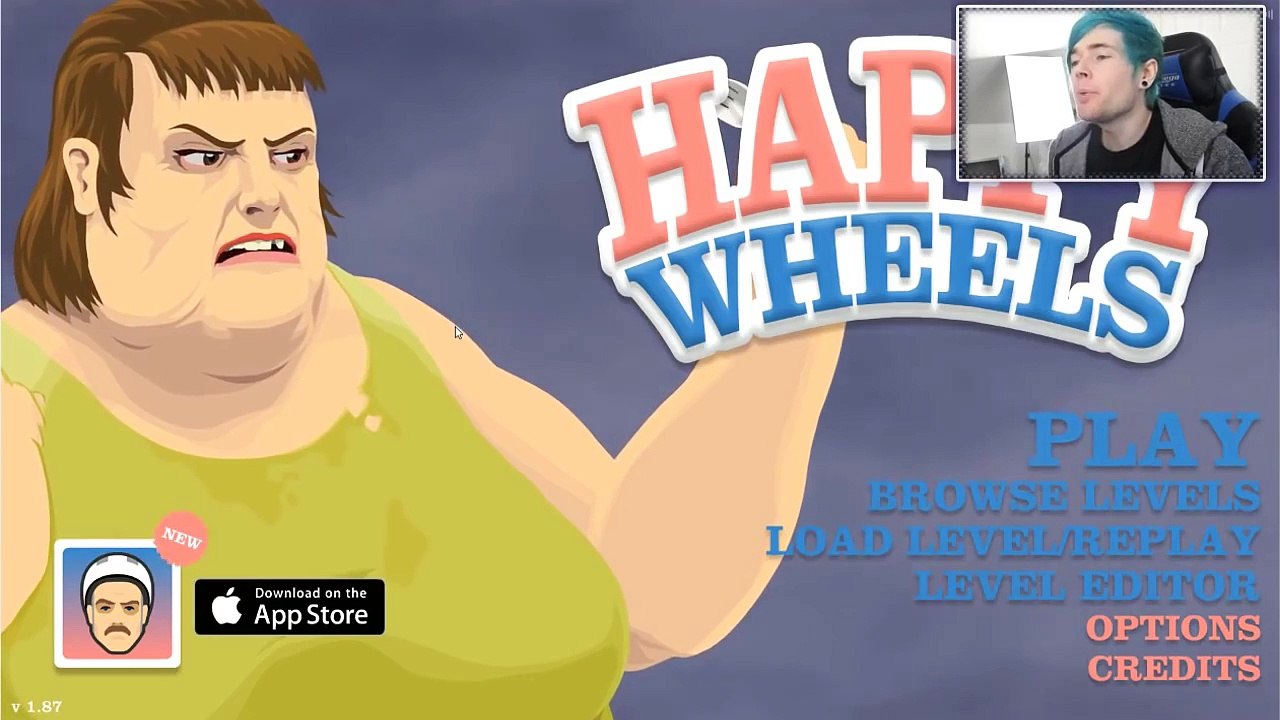 IMPOSSIBLE HARPOON LEVEL! (Happy Wheels #33)