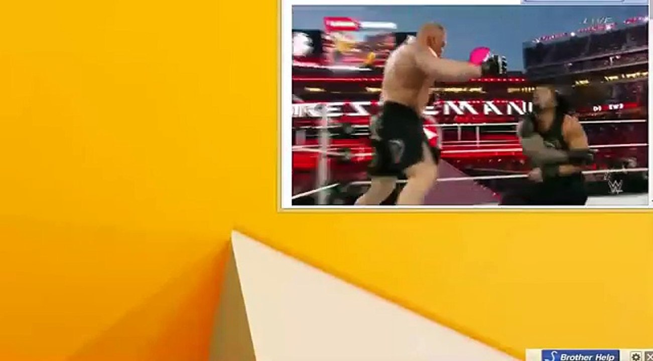 Roman Reigns vs Brock Lesnar WrestleMania 31,WWE