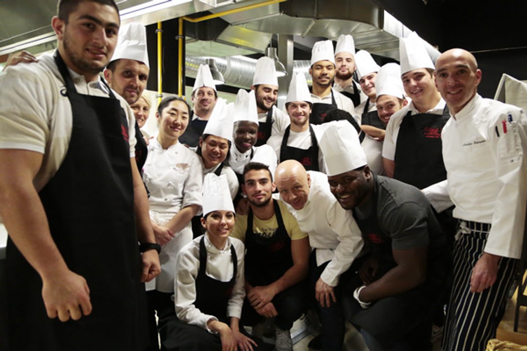 Dans les cuisines de Thierry Marx avec le Centre de Formation