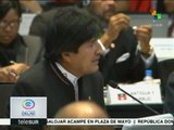 Evo Morales: Paz con justicia social, reto de la CELAC