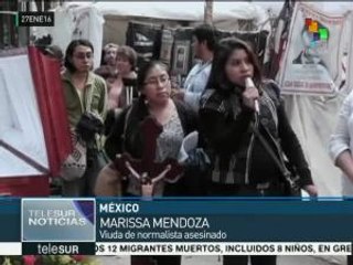 Mexicanos continúan exigiendo justicia por el caso Ayotzinapa