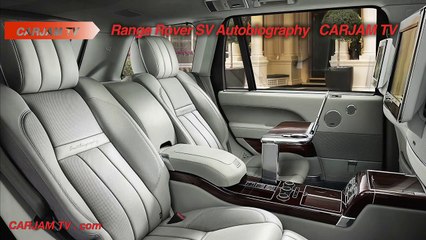 Range Rover SV Autobiography INTERIOR 2016
