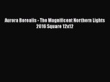 Aurora Borealis - The Magnificent Northern Lights 2016 Square 12x12 Read Online PDF