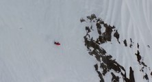 Miracle : une skieuse s'en sort indemne après une chute de 300 mètres
