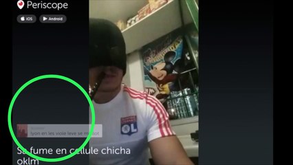 Un détenu se filme dans sa cellule et répond en direct aux internautes