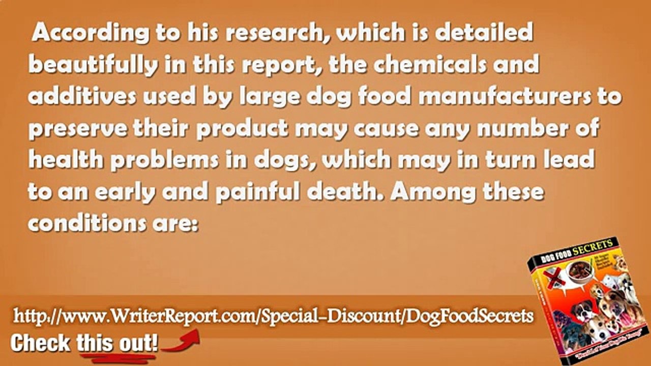 Dog Food Secrets Gold Package - Dog Food Secrets Gold Pack