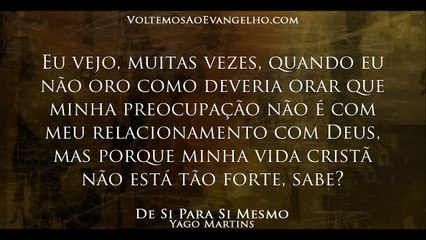 Yago Martins - De Si Para Si Mesmo