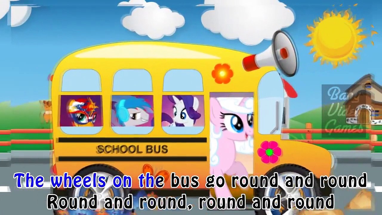 Nursery Rhymes Cartoon MLP Rainbow Dash Babies My little Pony