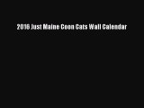 (PDF Download) 2016 Just Maine Coon Cats Wall Calendar Read Online