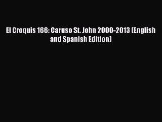 (PDF Download) El Croquis 166: Caruso St. John 2000-2013 (English and Spanish Edition) Download