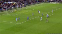 Kevin De Bruyne Horror Injury vs Everton - Manchester City 3-1 Everton Capital One Cup