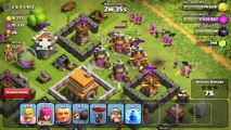 Clash of Clans - Defenseless Champion #3 Balloons   BARCH