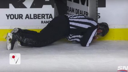 Why are people defending this NHL player for hitting a ref?