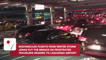 Travelers Abandon Cars in Traffic Nightmare