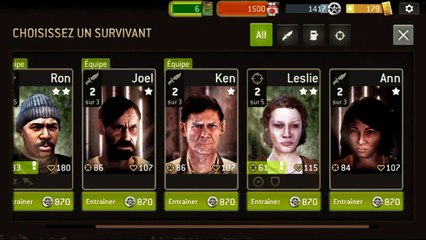 Extrait The Walking Dead: No Man's Land (iOS / Android)