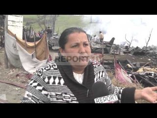 Report TV - Zjarri në Shkozë