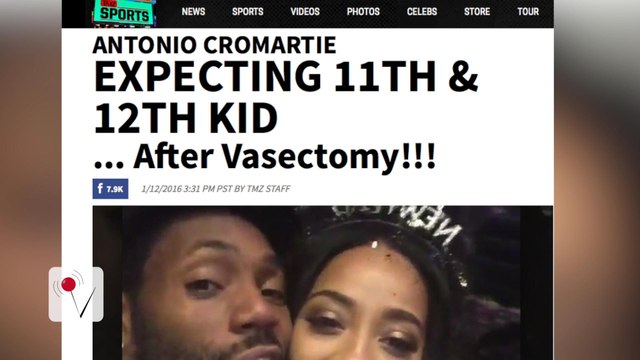 Antonio Cromartie has twins on the way, despite a vasectomy