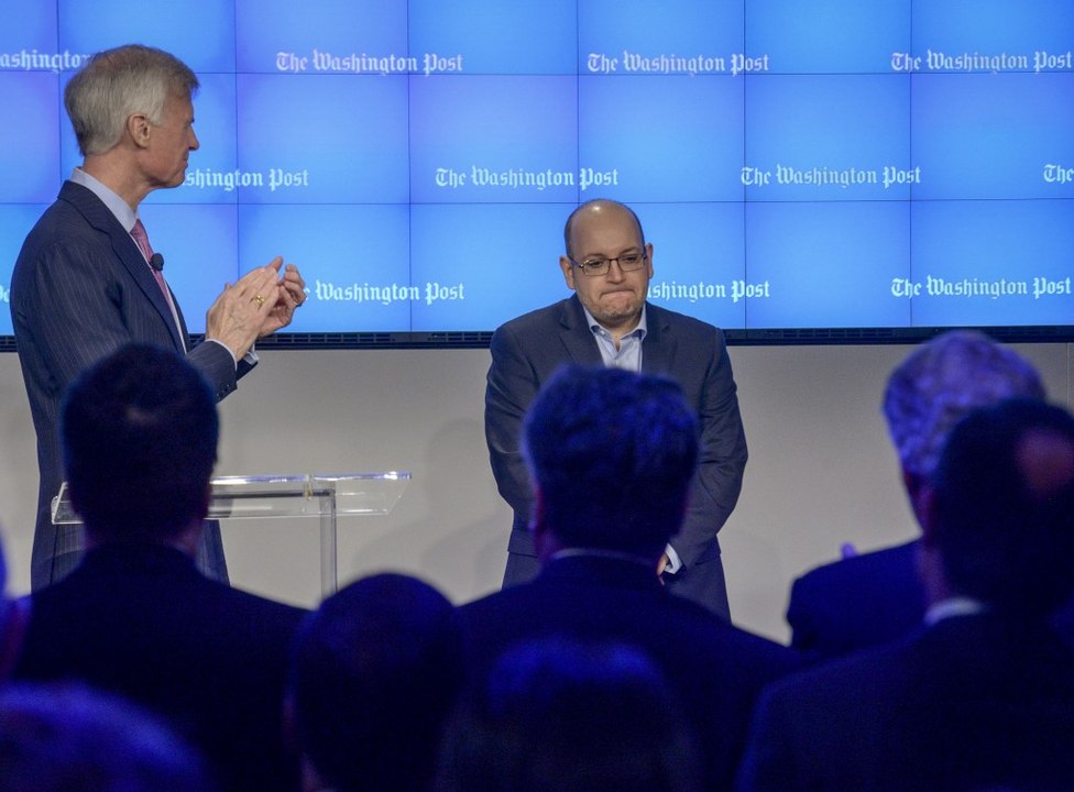 Jason Rezaian speaks at The Washington Post grand opening