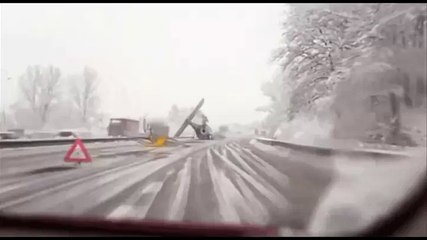 Be safe out there guys, it's very slippery!